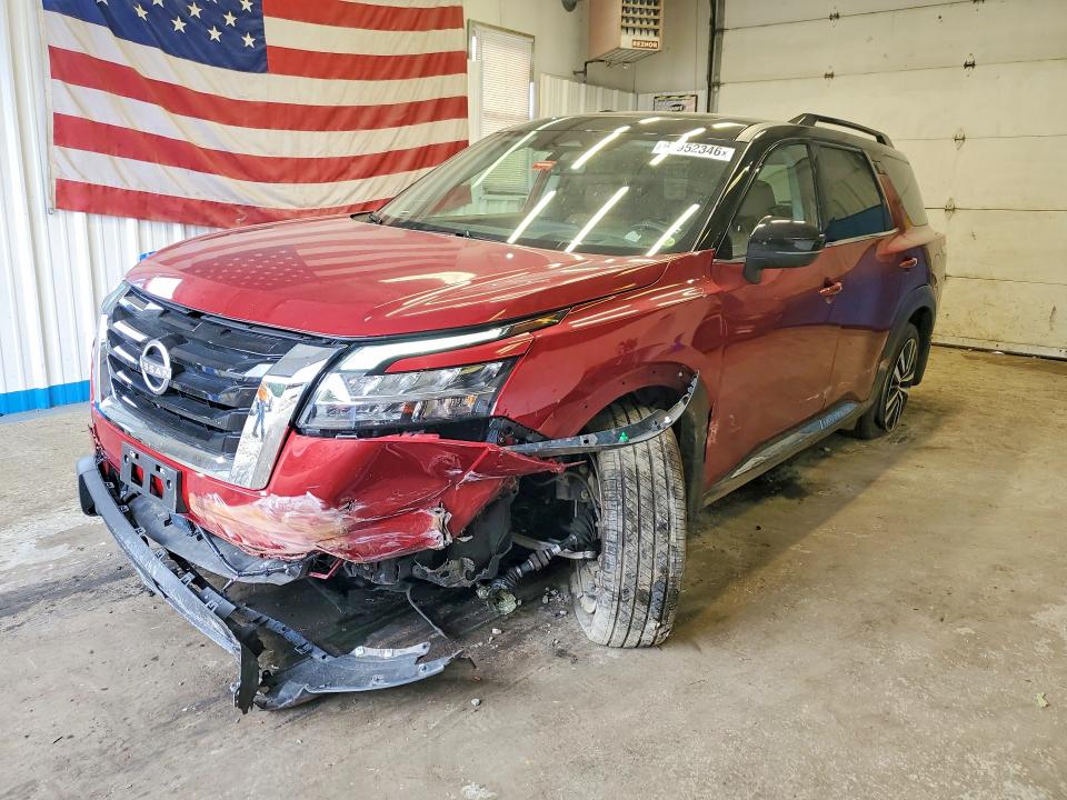 NISSAN PATHFINDER 2024 with VIN 5N1DR3DJ2RC273072 - Photo from auction