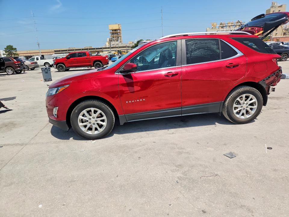 CHEVROLET EQUINOX 2021 with VIN 2GNAXKEV3M6143383 - Photo from auction