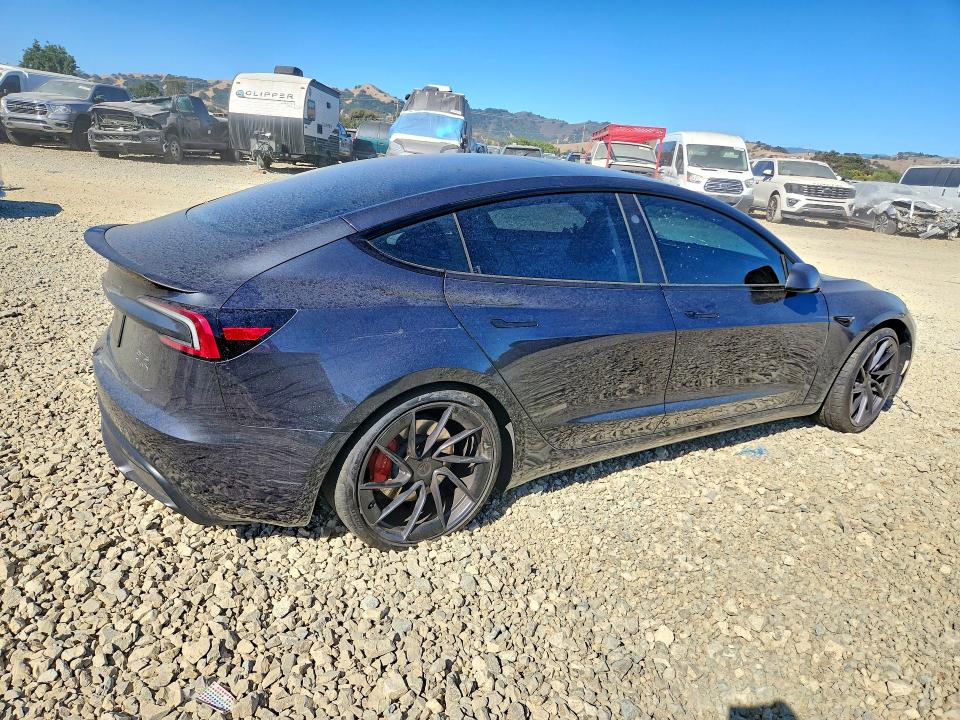 Photo 3 from auction – 2024 TESLA MODEL 3 with VIN 5YJ3E1ET7RF810599