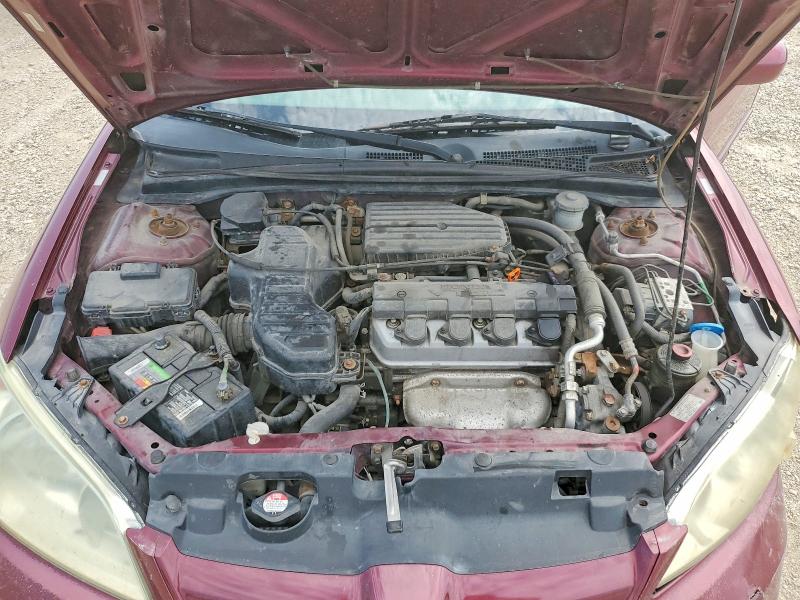 Photo 11 from auction – 2004 HONDA CIVIC with VIN 1HGES26854L019481