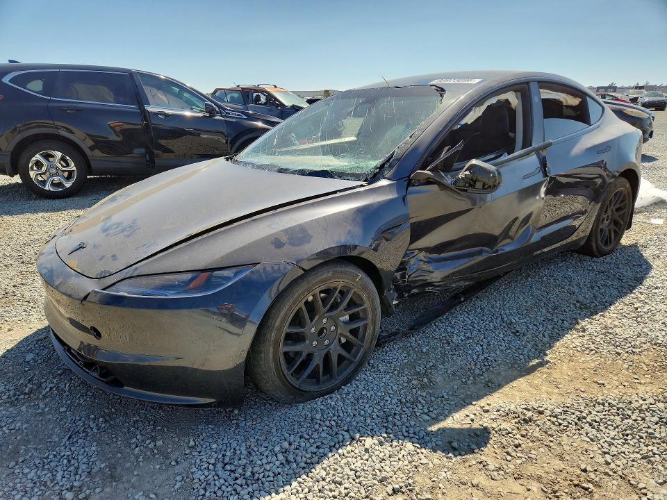 TESLA MODEL 3 2025 with VIN 5YJ3E1EA4SF012842 - Photo from auction