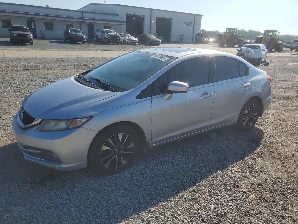 HONDA CIVIC 2014 with VIN 19XFB2F85EE001009 - Photo from auction