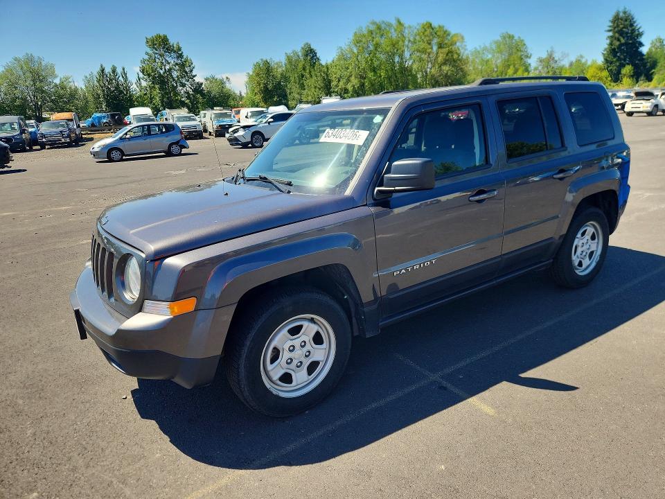 2016 JEEP PATRIOT - Търг №63403406