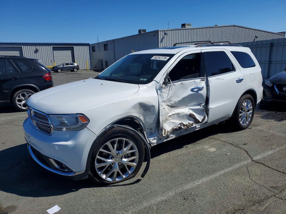 DODGE DURANGO 2015 with VIN 1C4SDHETXFC826554 - Photo from auction