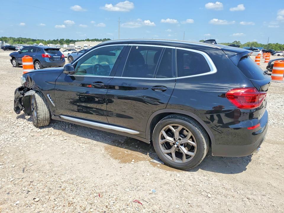 Photo 2 from auction – 2021 BMW X3 with VIN 5UXTY3C07M9E63324
