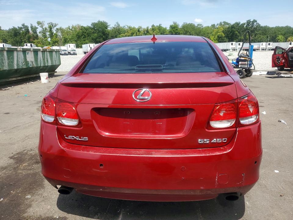 Photo 6 from auction – 2008 LEXUS GS with VIN JTHBL96S785001334
