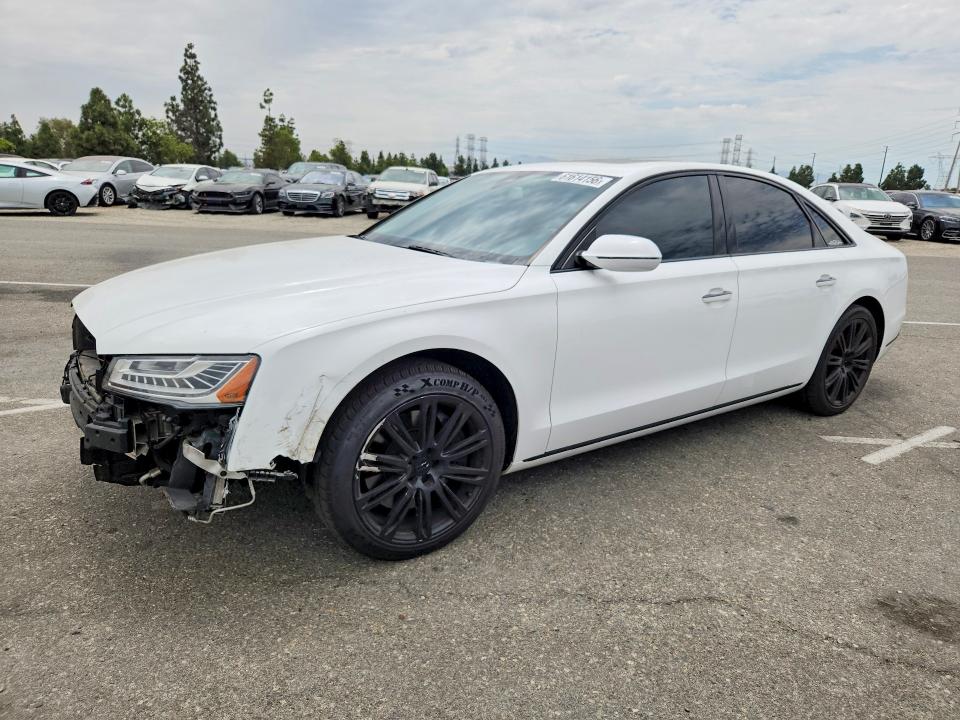 AUDI A8 2015 with VIN WAUJGAFD3FN037861 - Photo from auction