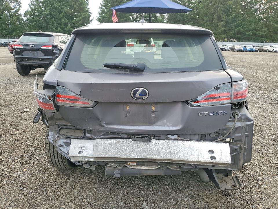 Photo 6 from auction – 2014 LEXUS CT with VIN JTHKD5BH1E2187000