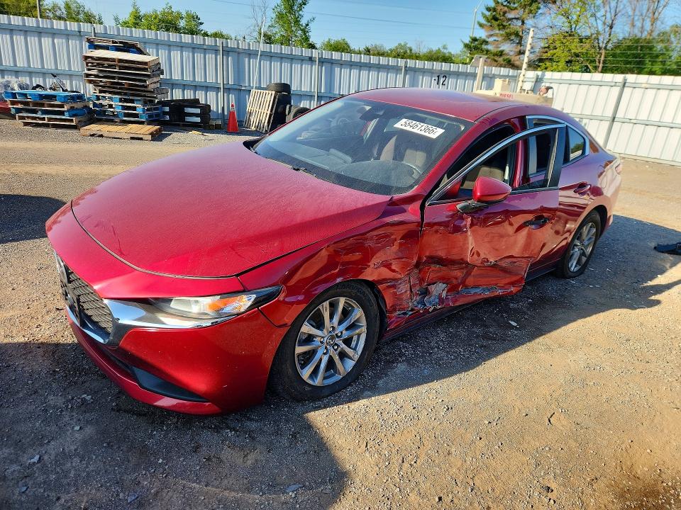 MAZDA 3 2019 with VIN JM1BPBCM7K1140414 - Photo from auction