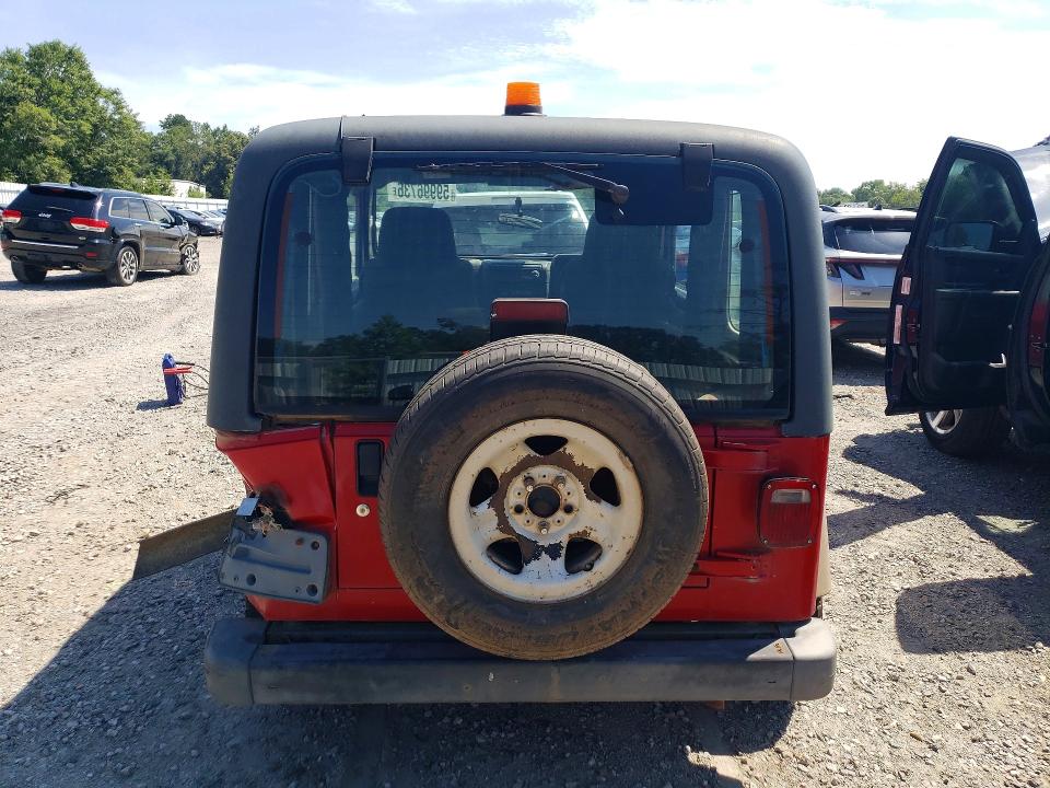 Photo 6 from auction – 2003 JEEP WRANGLER / TJ with VIN 1J4F449S93P357516