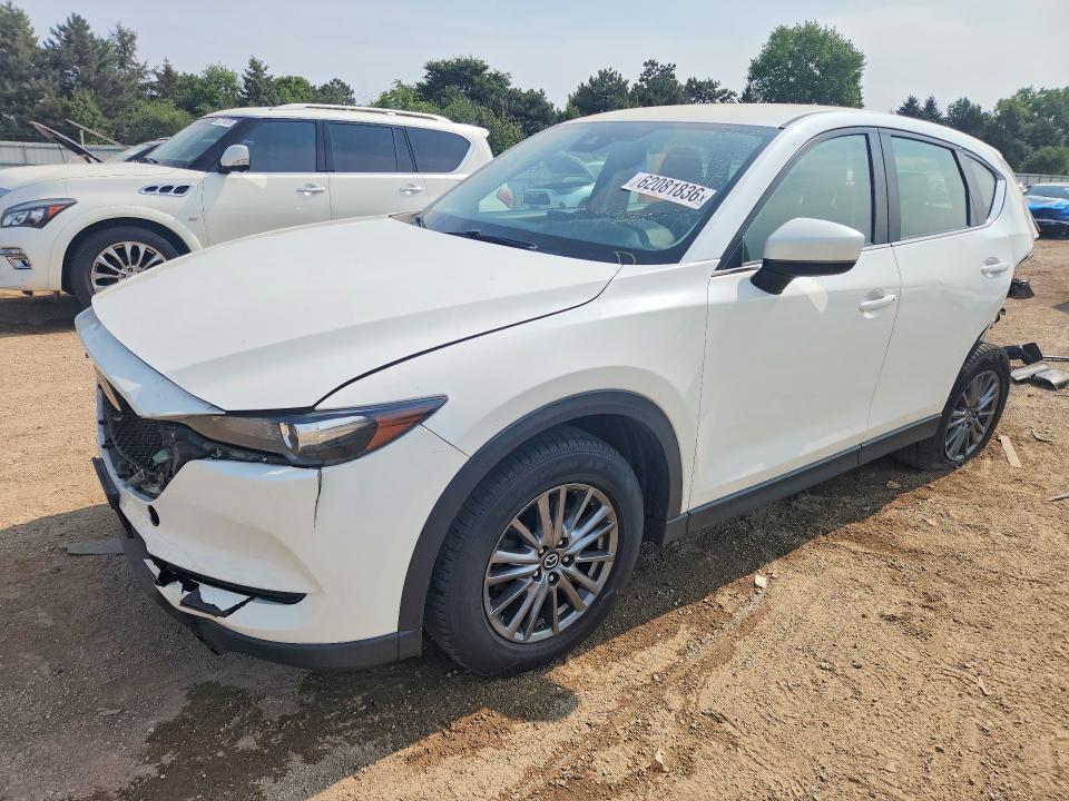 MAZDA CX-5 2018 with VIN JM3KFBBM1J1462878 - Photo from auction