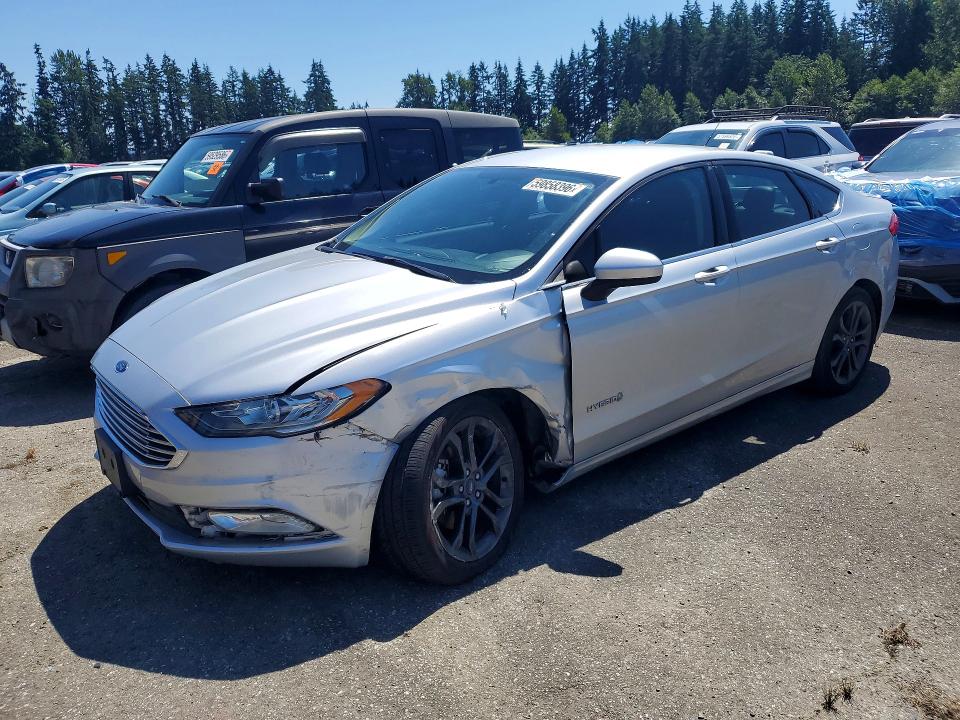 FORD FUSION 2018 with VIN 3FA6P0LU2JR102198 - Photo from auction