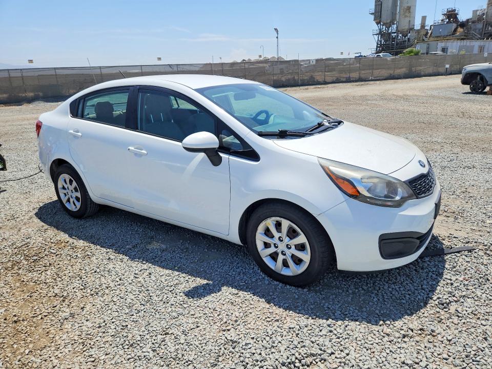 Photo 4 from auction – 2014 KIA RIO with VIN KNADM4A32E6397220