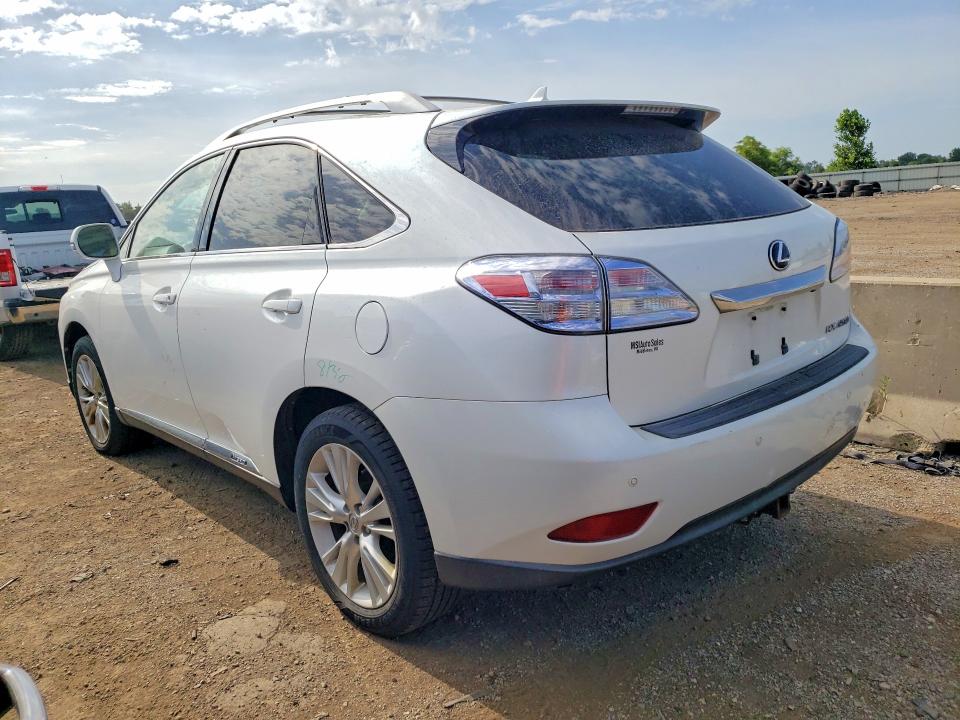 Photo 2 from auction – 2011 LEXUS RX with VIN JTJBC1BA2B2418639