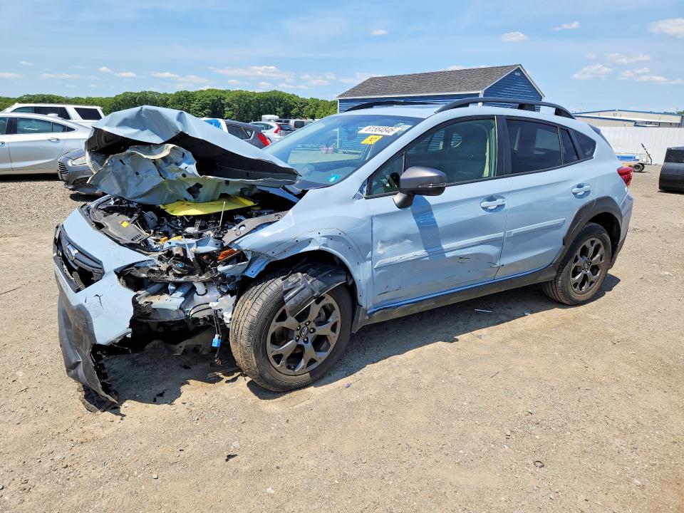 SUBARU CROSSTREK 2022 with VIN JF2GTHSC6NH268105 - Photo from auction