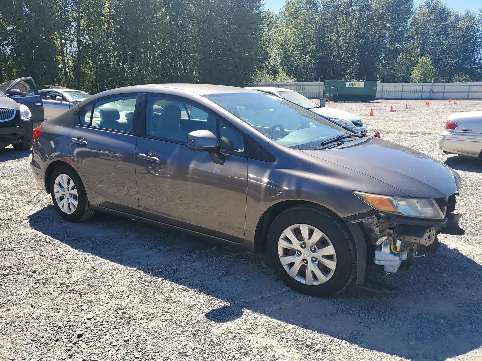 Photo 4 from auction – 2012 HONDA CIVIC with VIN 19XFB2F58CE372944