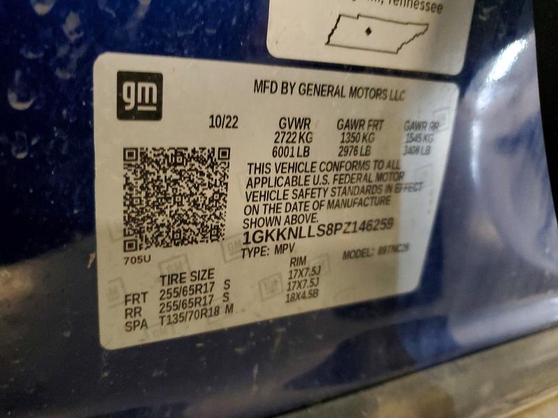 Photo 14 from auction – 2023 GMC ACADIA with VIN 1GKKNLLS8PZ146259