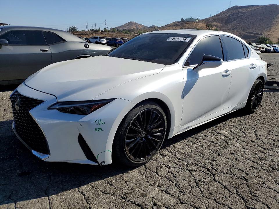 LEXUS IS 2023 with VIN JTHDA1D27P5123564 - Photo from auction