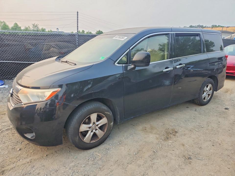 NISSAN QUEST 2015 with VIN JN8AE2KP2F9120743 - Photo from auction