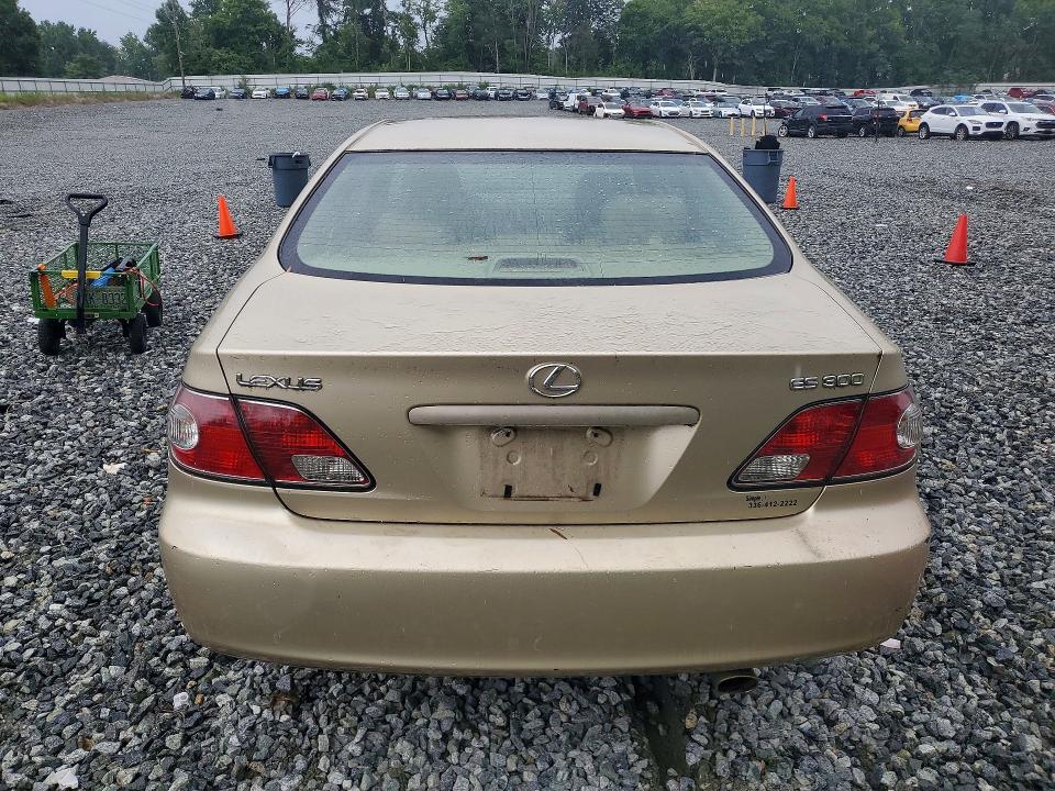 Photo 6 from auction – 2003 LEXUS ES with VIN JTHBF30G530122359