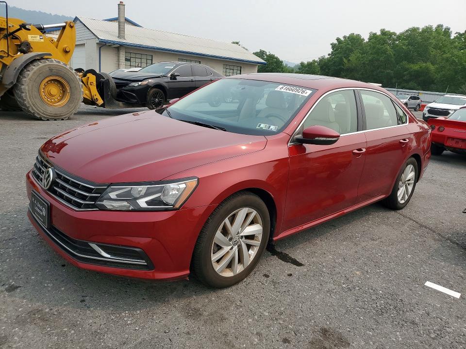 VOLKSWAGEN PASSAT 2018 with VIN 1VWBA7A35JC051305 - Photo from auction