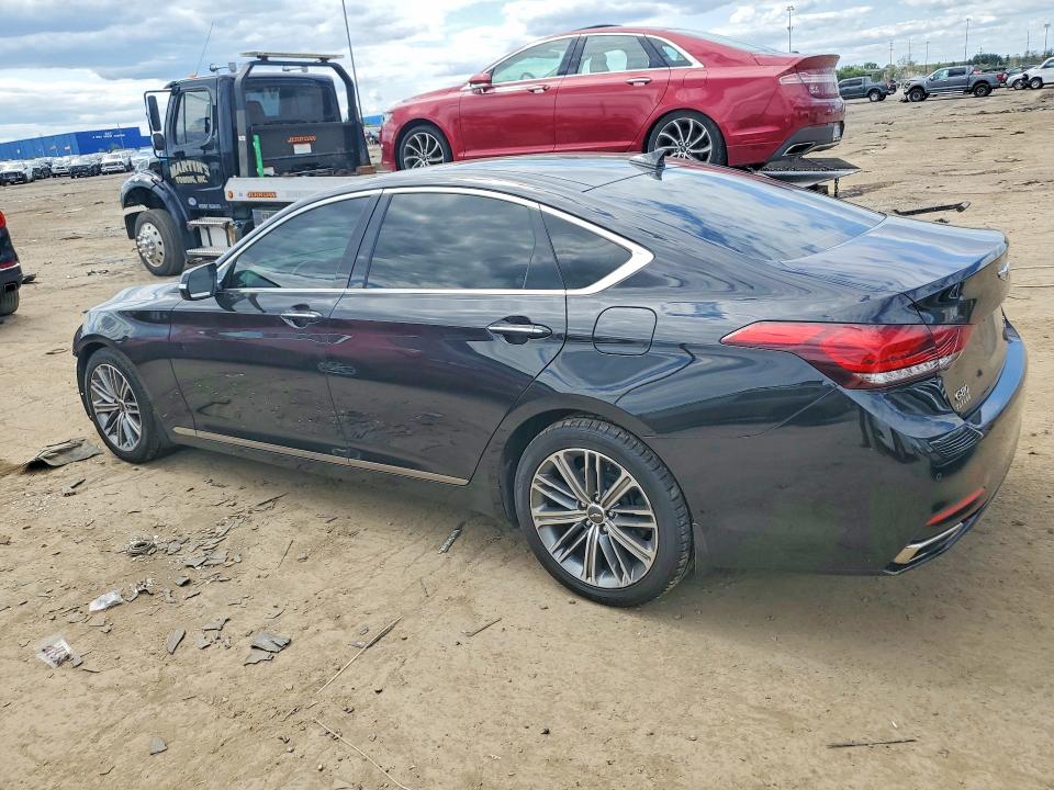 Photo 2 from auction – 2019 GENESIS G80 with VIN KMHGN4JE2KU299371