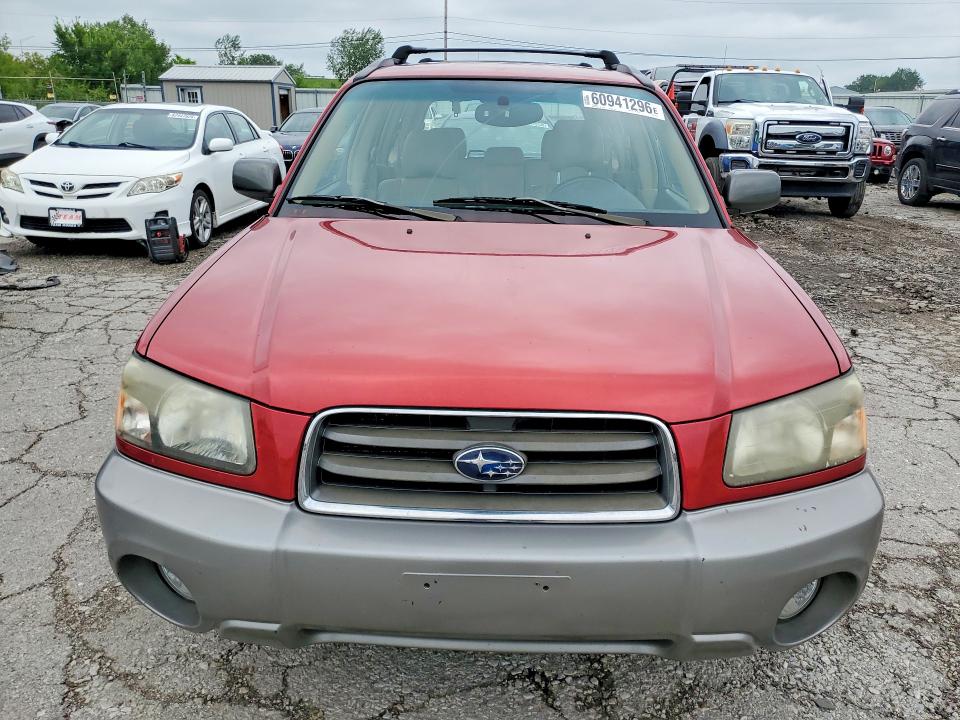 Photo 5 from auction – 2005 SUBARU FORESTER with VIN JF1SG67685H747782