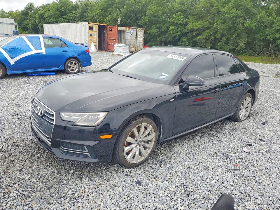 AUDI A4 2018 with VIN WAUDNAF43JA019282 - Photo from auction