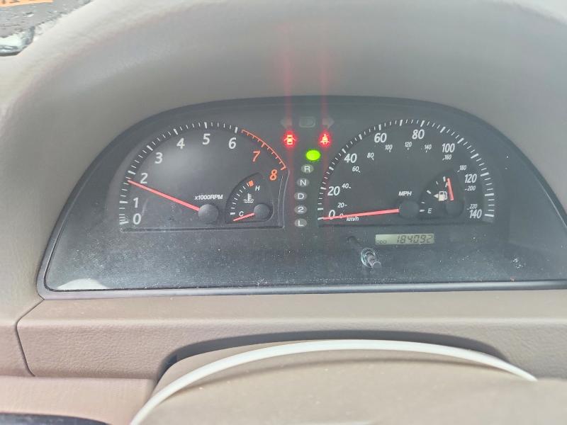 Photo 9 from auction – 2002 TOYOTA CAMRY with VIN JTDBF30K620022730