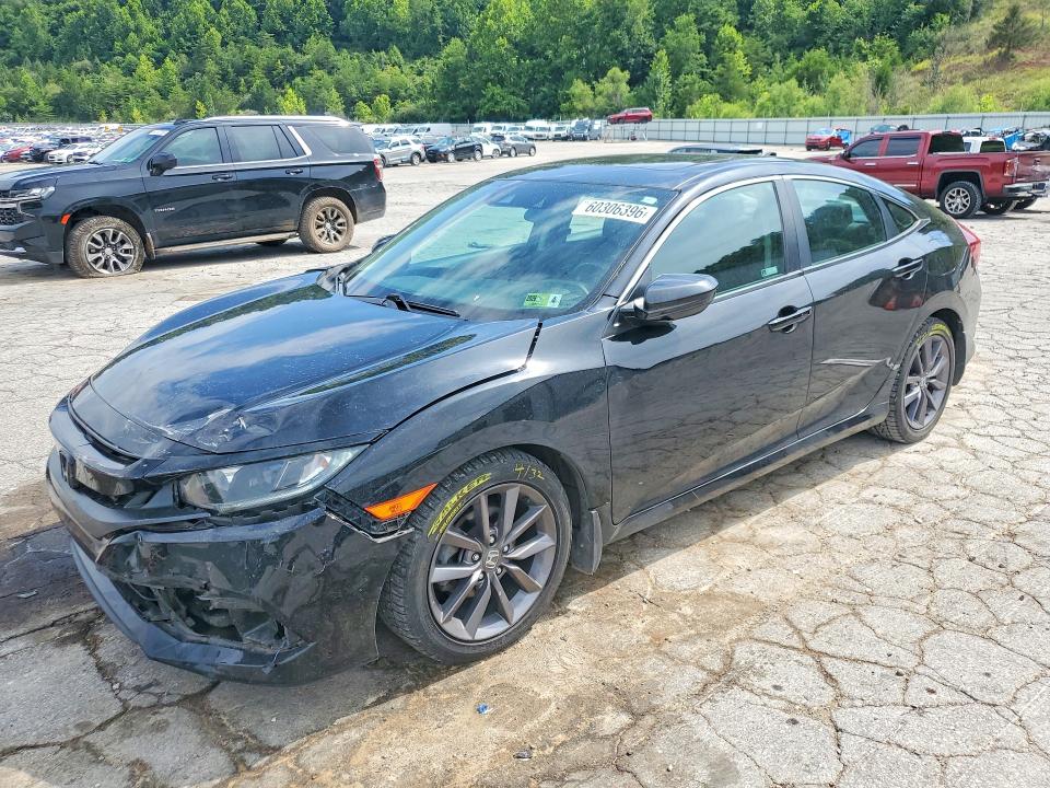 HONDA CIVIC 2020 with VIN 19XFC1F32LE013496 - Photo from auction