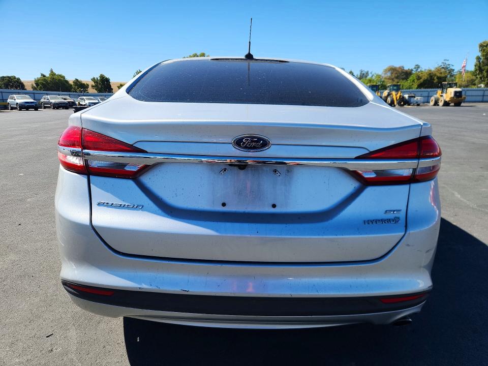 Photo 6 from auction – 2017 FORD FUSION with VIN 3FA6P0LU3HR217306