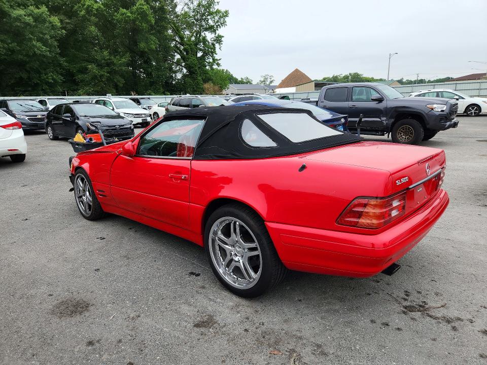 Photo 2 from auction – 1999 MERCEDES-BENZ SL with VIN WDBFA68F4XF173769