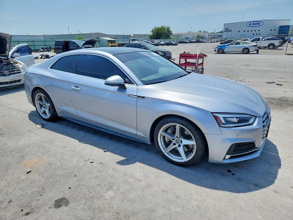 Photo 4 from auction – 2018 AUDI A5 with VIN WAU8NAF53JA101684
