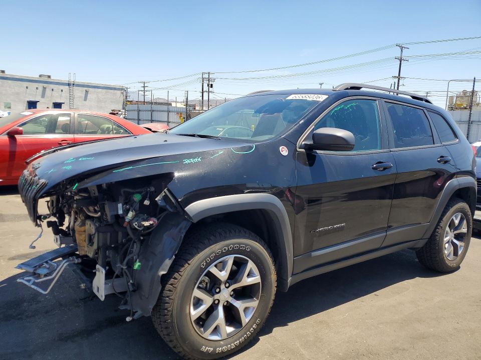 JEEP CHEROKEE 2018 with VIN 1C4PJMBX5JD559230 - Photo from auction