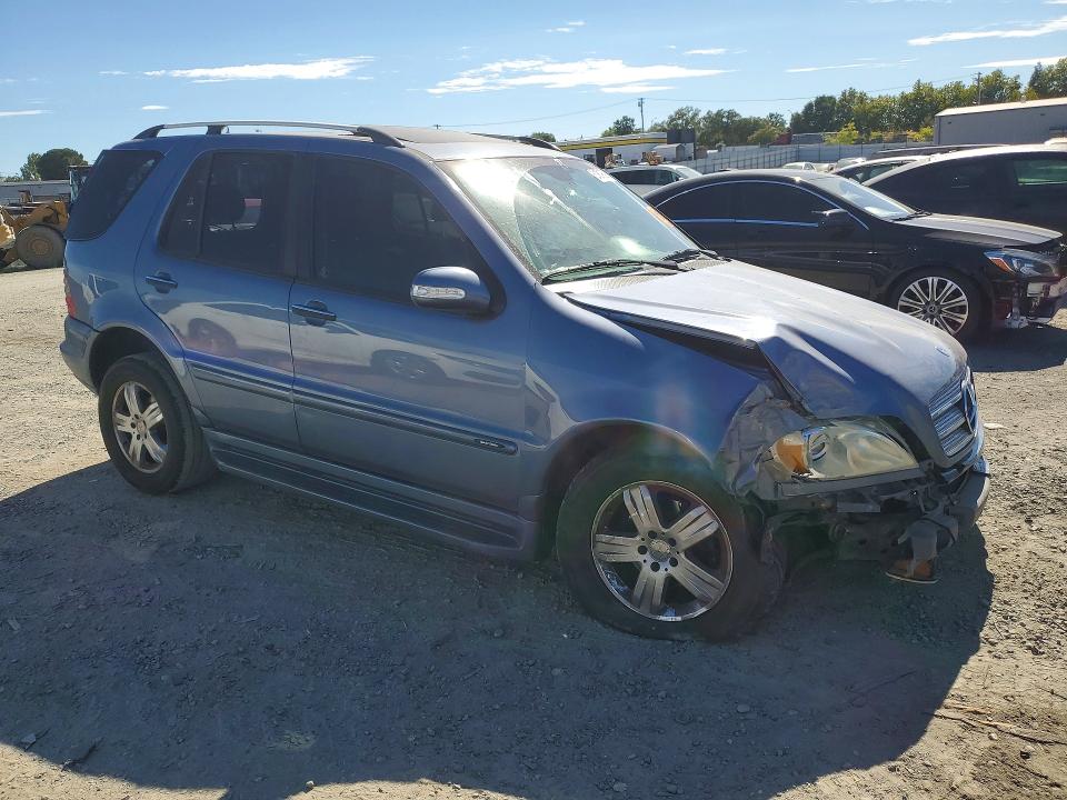 Photo 4 from auction – 2005 MERCEDES-BENZ ML with VIN 4JGAB57E65A558736
