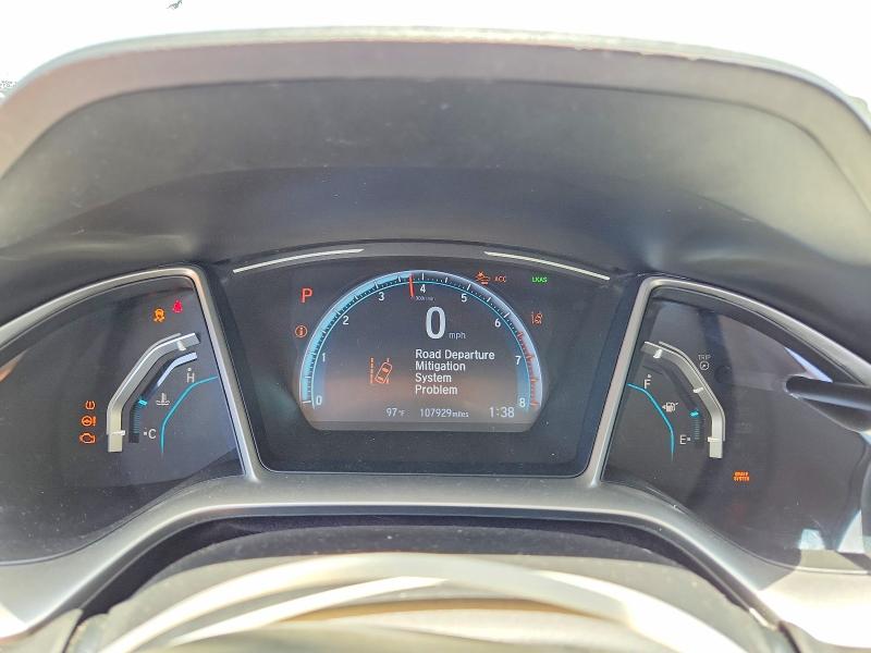 Photo 9 from auction – 2020 HONDA CIVIC with VIN 19XFC1F70LE010146