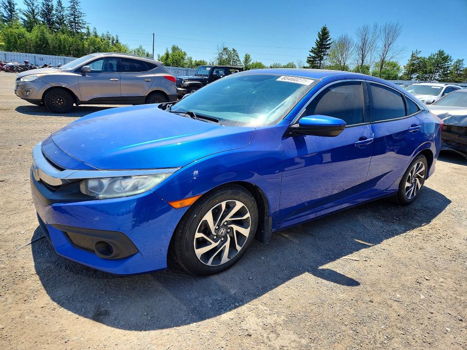 HONDA CIVIC 2018 with VIN 2HGFC2F86JH036221 - Photo from auction