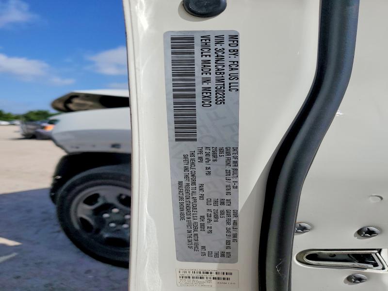 Photo 14 from auction – 2021 JEEP COMPASS with VIN 3C4NJCAB1MT502335