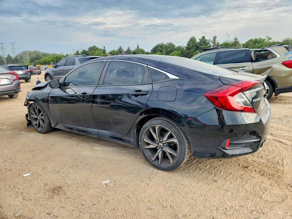 Photo 2 from auction – 2020 HONDA CIVIC with VIN 2HGFC2F82LH521166