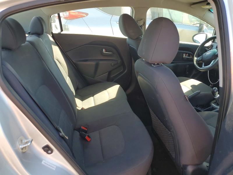 Photo 10 from auction – 2014 KIA RIO with VIN KNADM4A35E6354619
