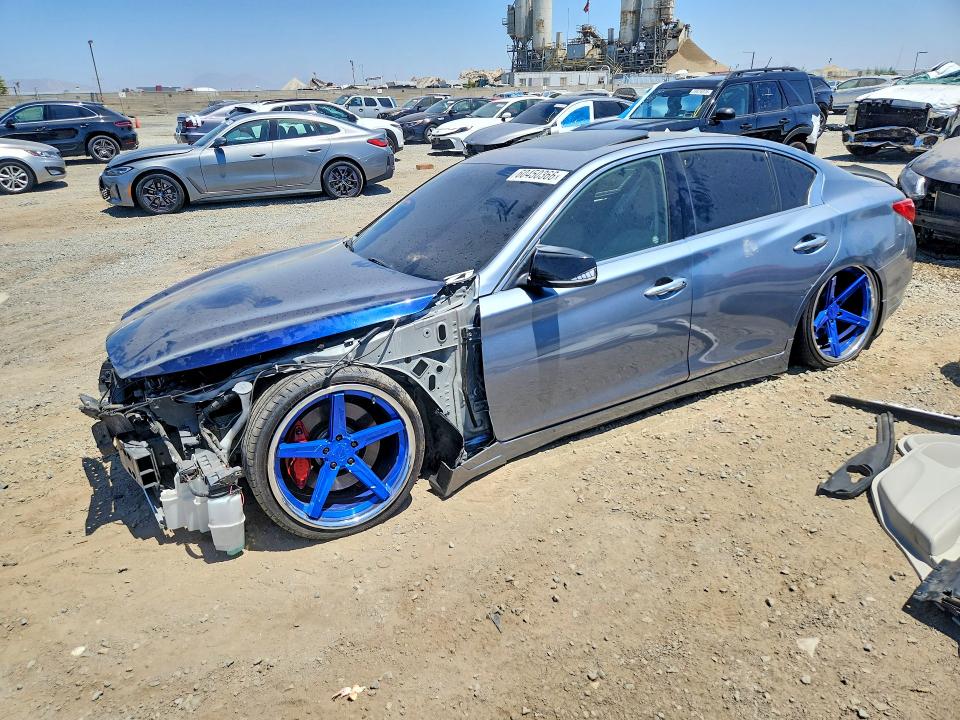 INFINITI Q50 2017 with VIN JN1EV7AP3HM744467 - Photo from auction