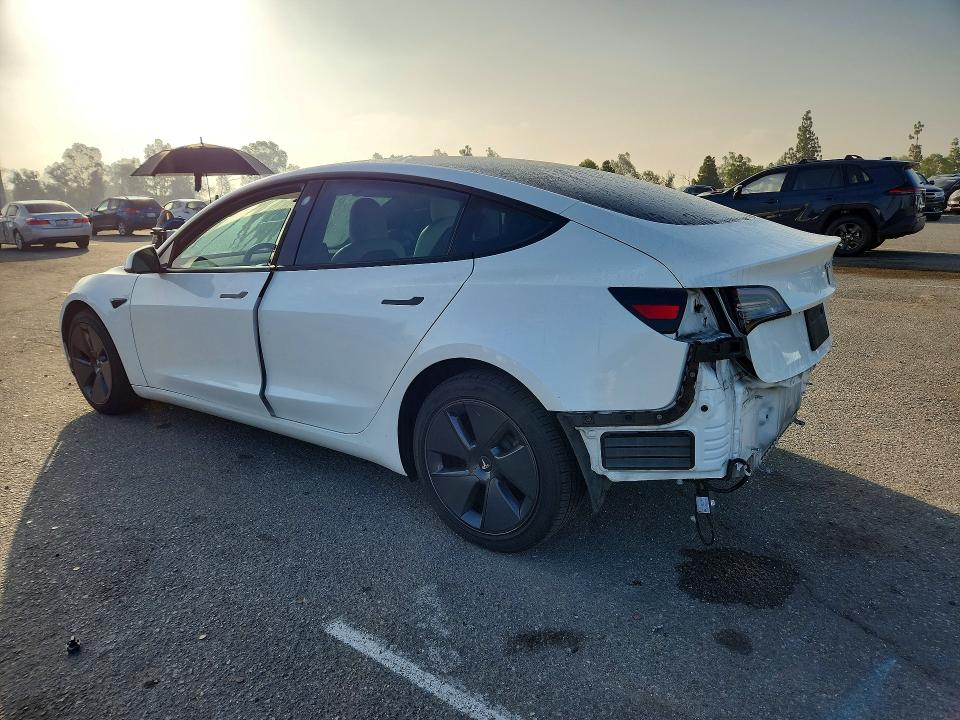 Photo 2 from auction – 2022 TESLA MODEL 3 with VIN 5YJ3E1EA7NF124510