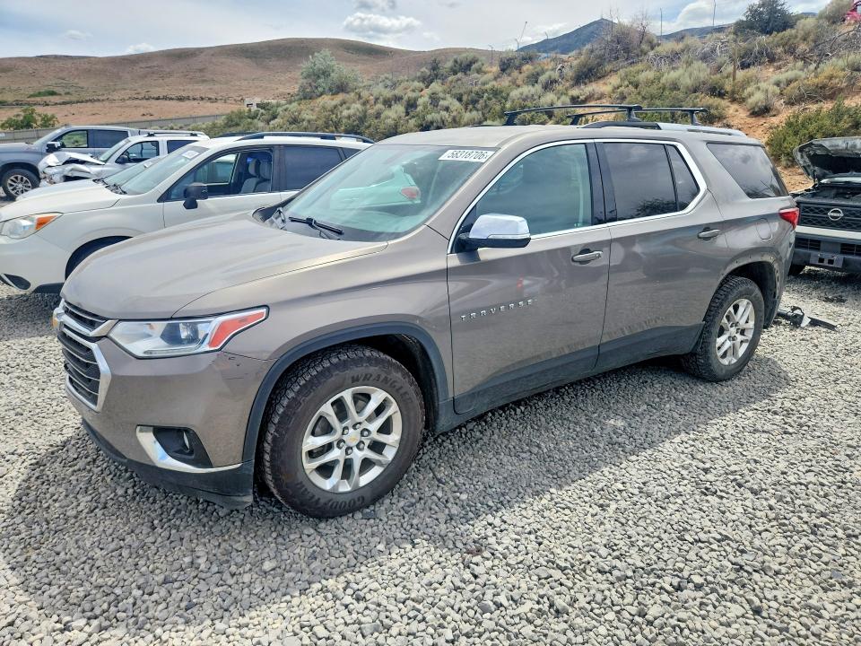 Photo 1 from auction – 2018 CHEVROLET TRAVERSE with VIN 1GNERGKW0JJ244529