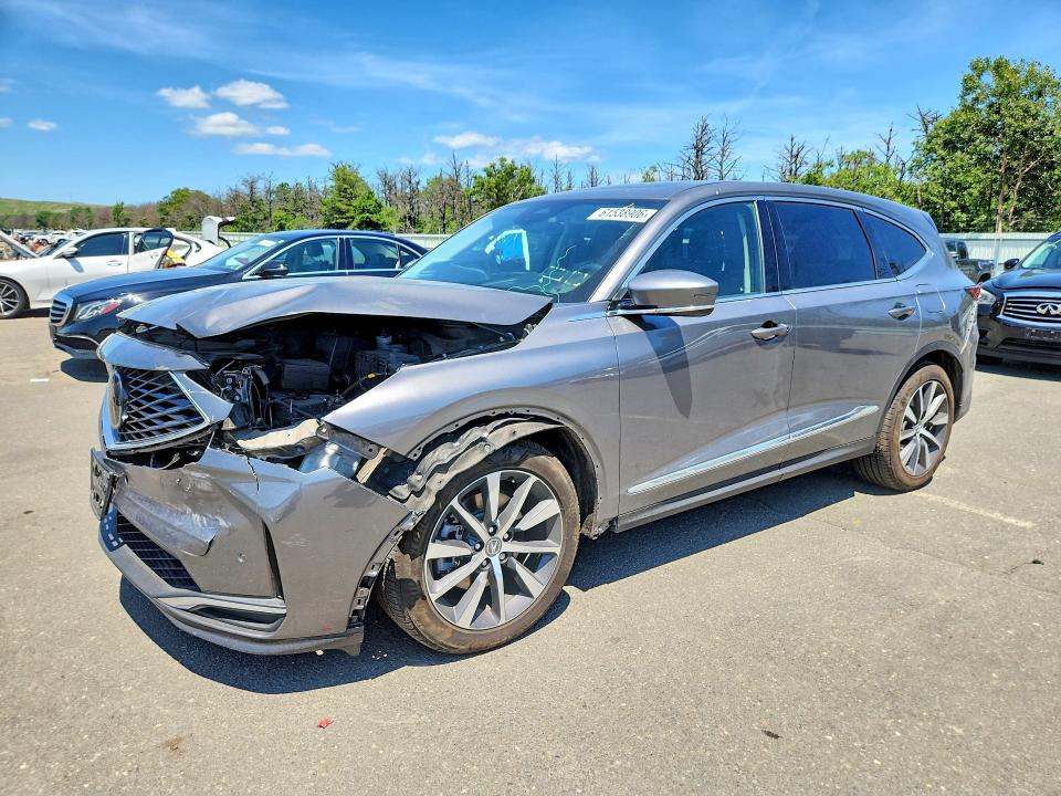 ACURA MDX 2025 with VIN 5J8YE1H40SL010354 - Photo from auction