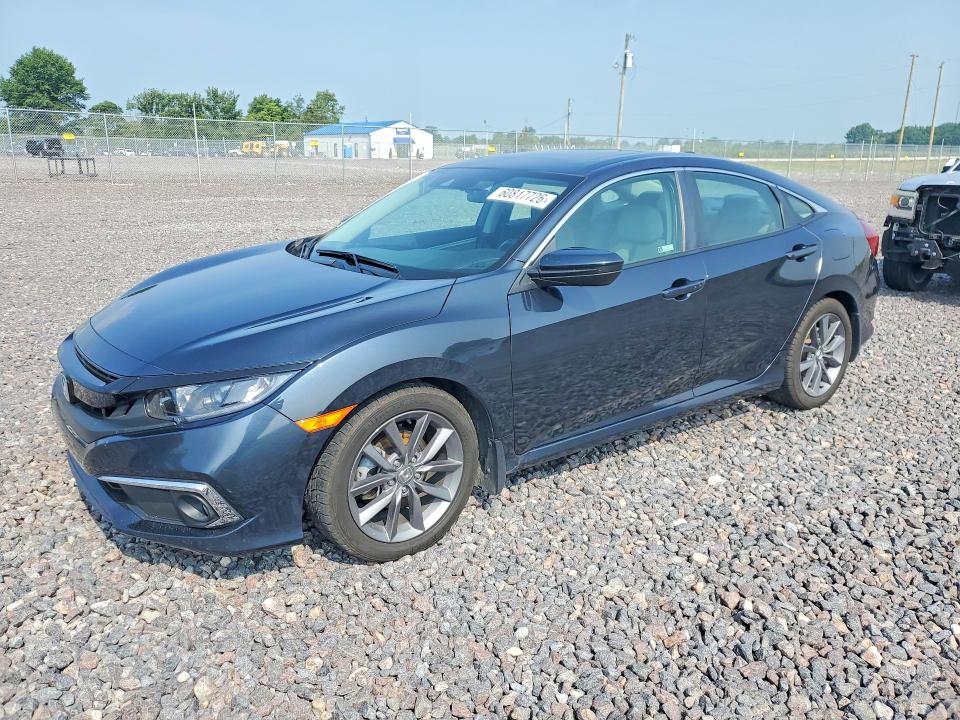 HONDA CIVIC 2019 with VIN 19XFC1F30KE001345 - Photo from auction