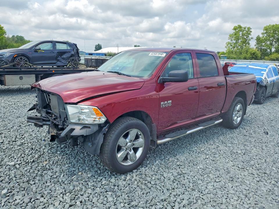 RAM 1500 2018 with VIN 1C6RR7KG7JS338976 - Photo from auction