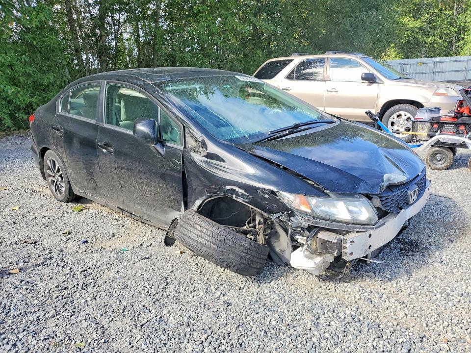 Photo 4 from auction – 2013 HONDA CIVIC with VIN 19XFB2F89DE224703