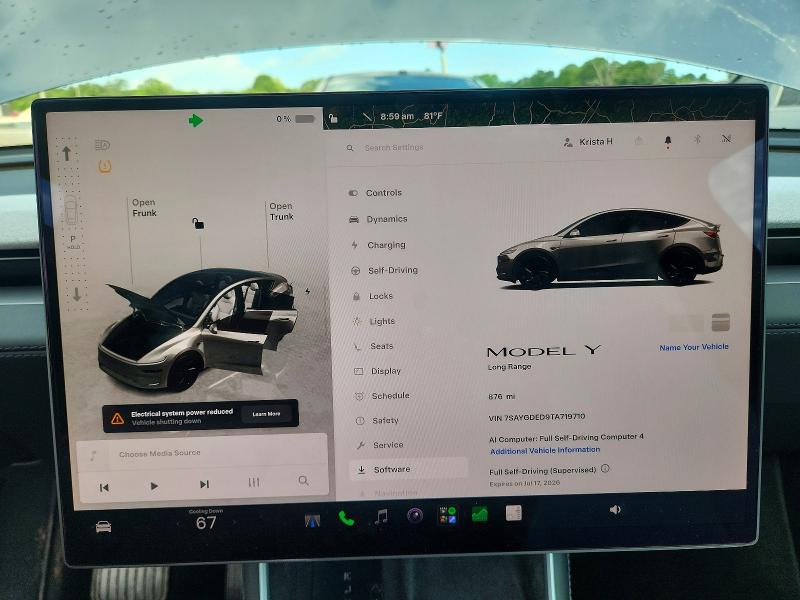 Photo 9 from auction – 2026 TESLA MODEL Y with VIN 7SAYGDED9TA719710