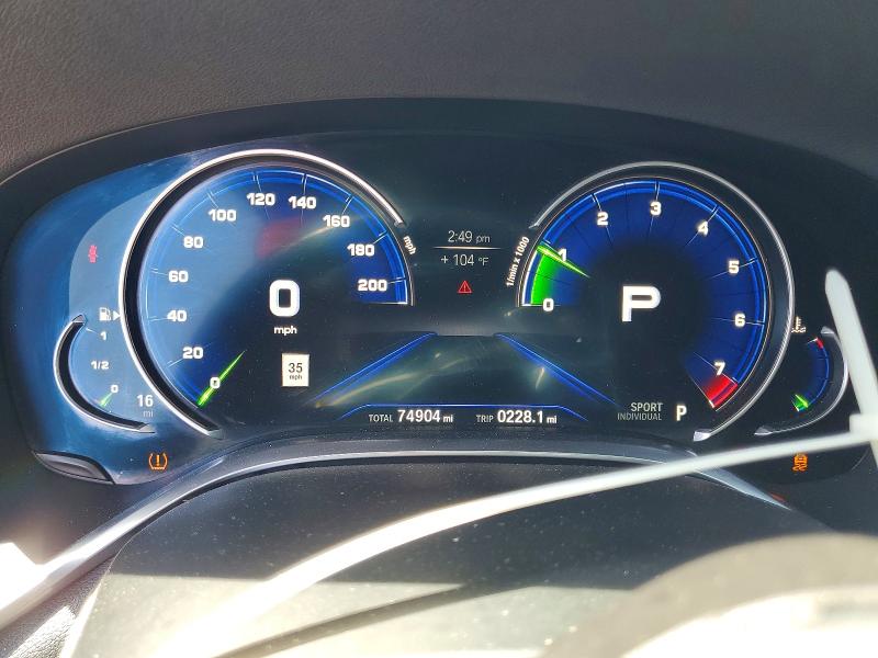 Фото 9 с аукциона – 2019 BMW 740 с VIN WBA7E2C57KB217083