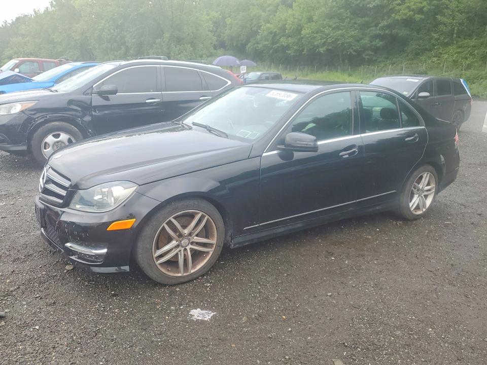 MERCEDES-BENZ C 2014 with VIN WDDGF8AB5EA890563 - Photo from auction
